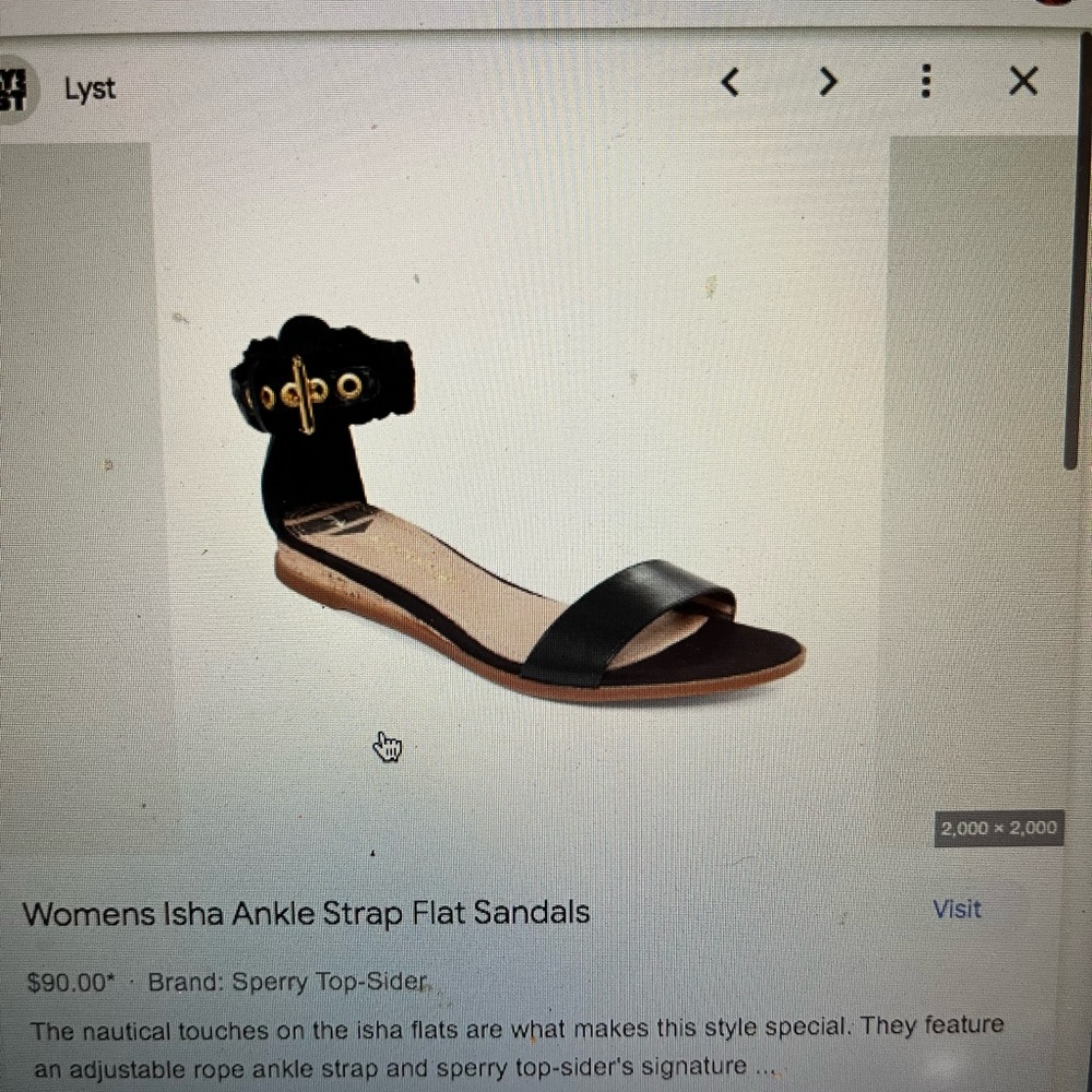 New sperry top sider sandals